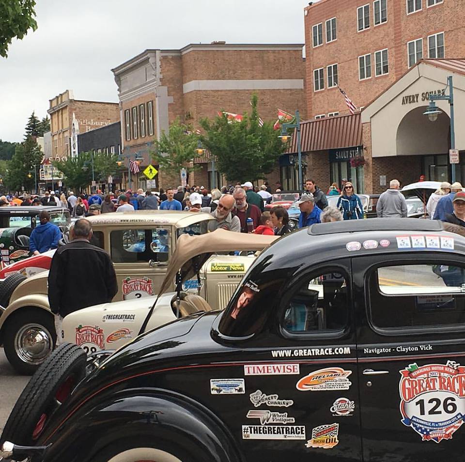 Great Race Day 8: Alpena to Sault Ste. Marie