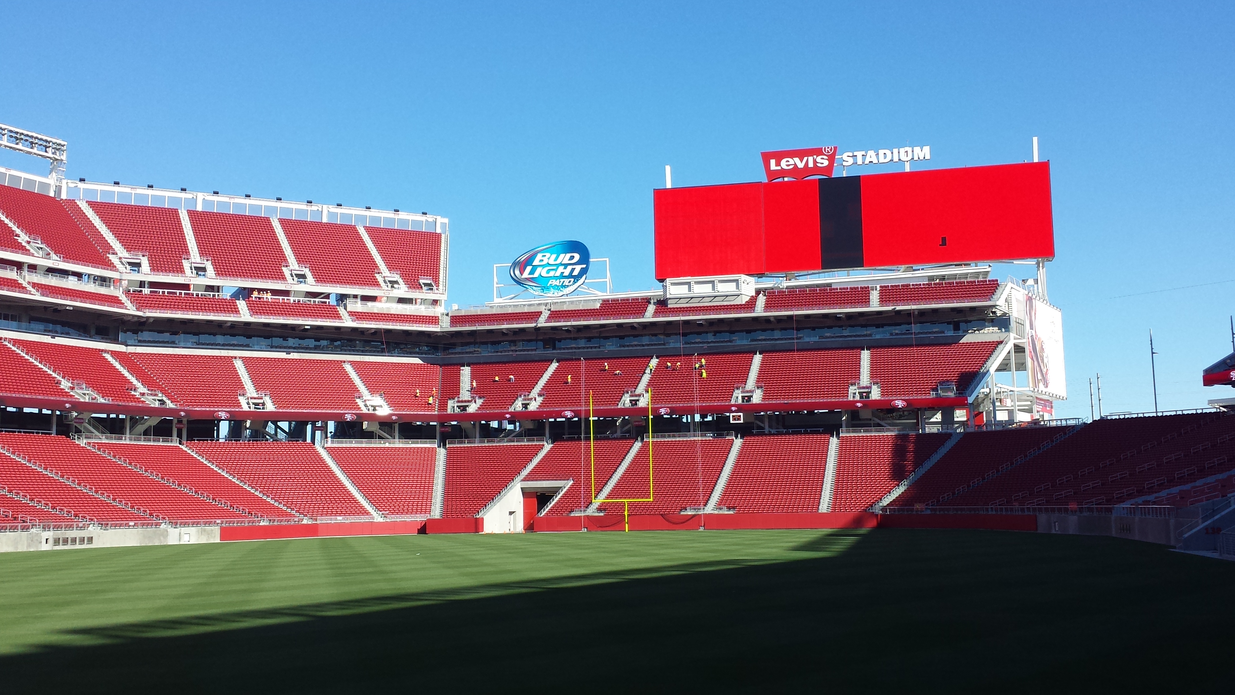 Heat Printing at New Levi’s Stadium in San Francisco