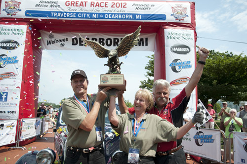 We Made It! Congratulations to all Great Race Finishers!