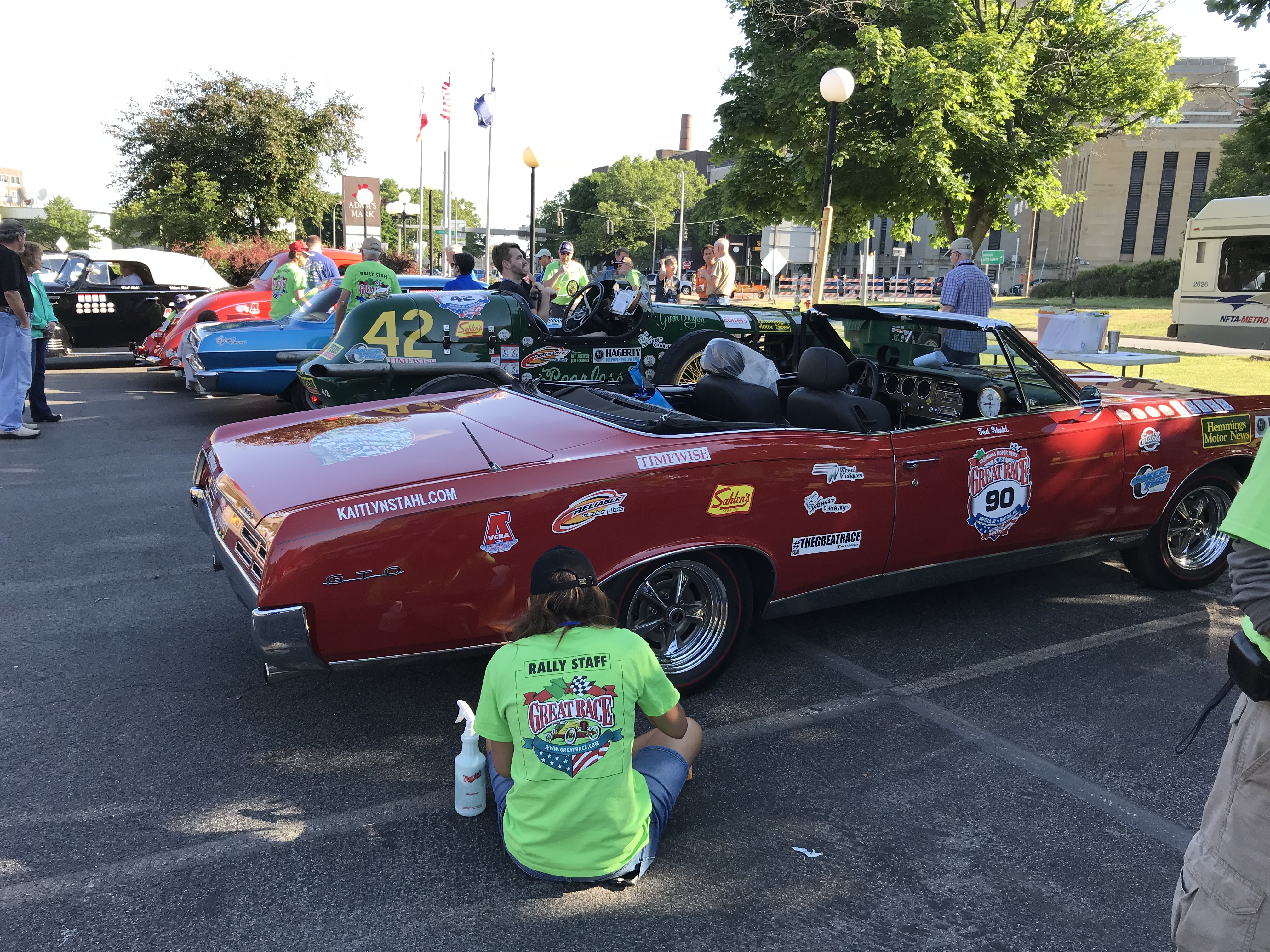 Ready for the Start of the Great Race 2018