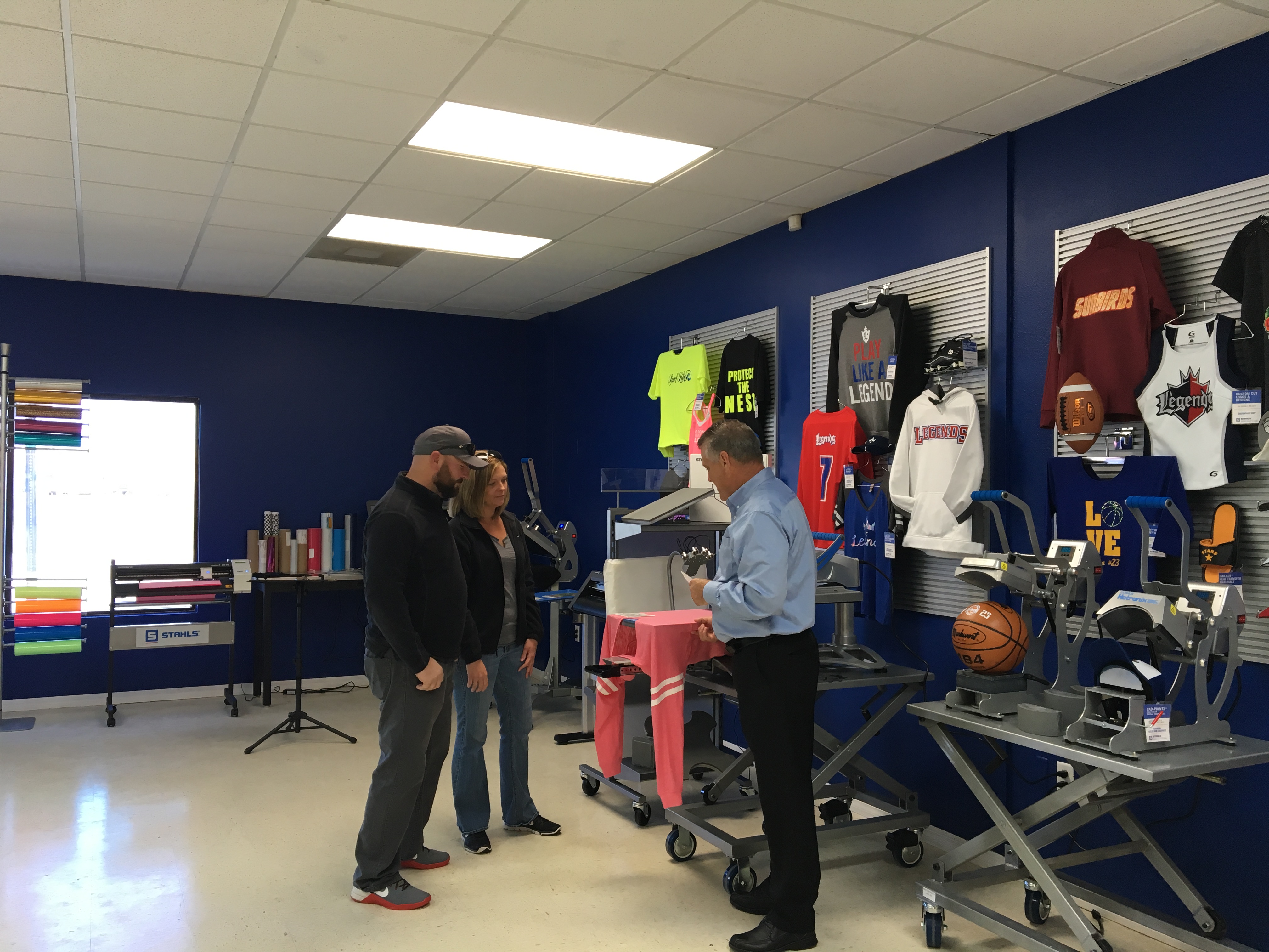 New Stahls’ Training Showroom in Daytona