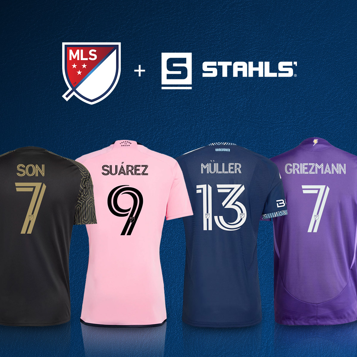 Stahls’ Announces MLS Partnership for Jersey Customization