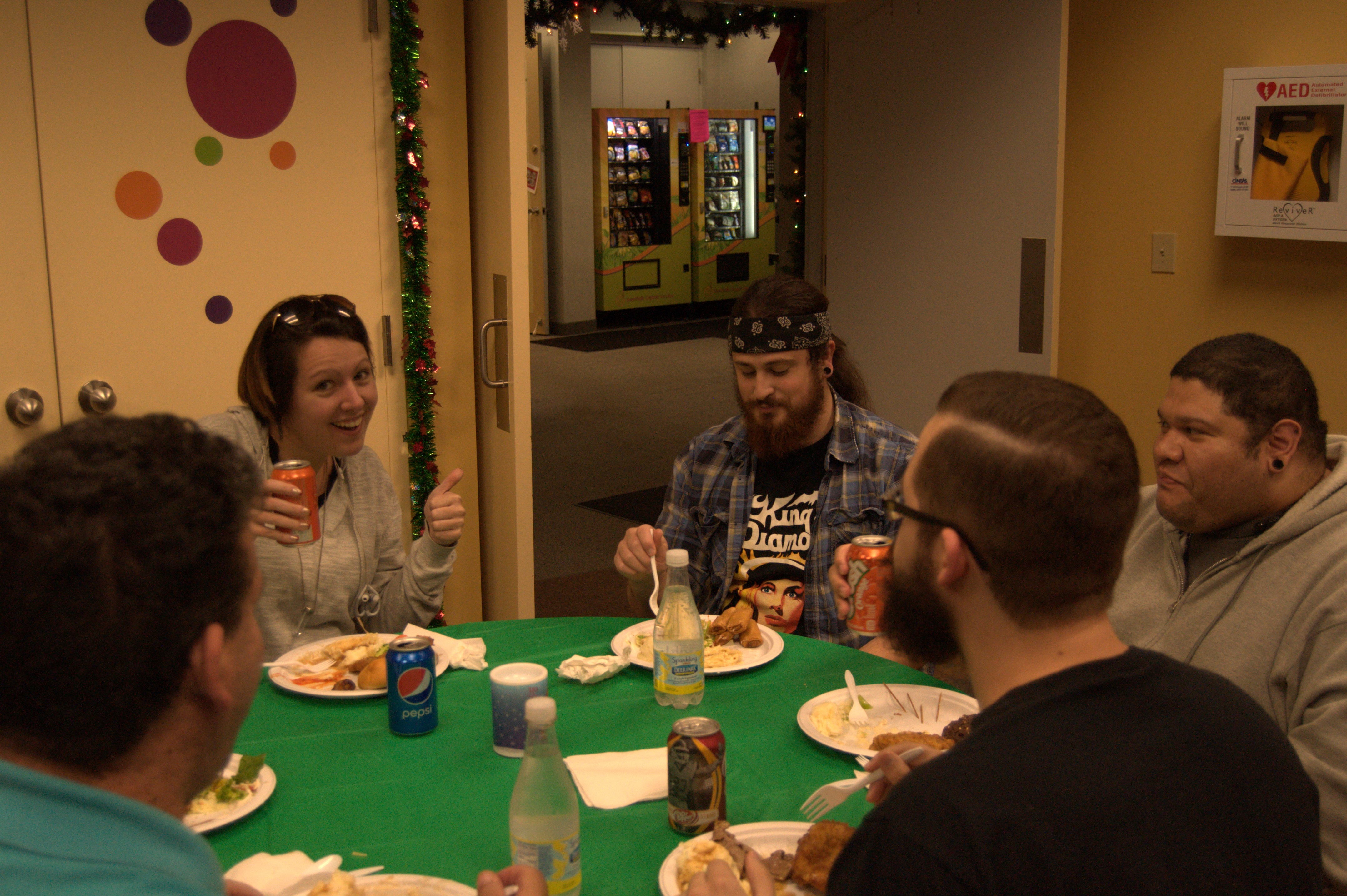 Family Christmas at Transfer Express