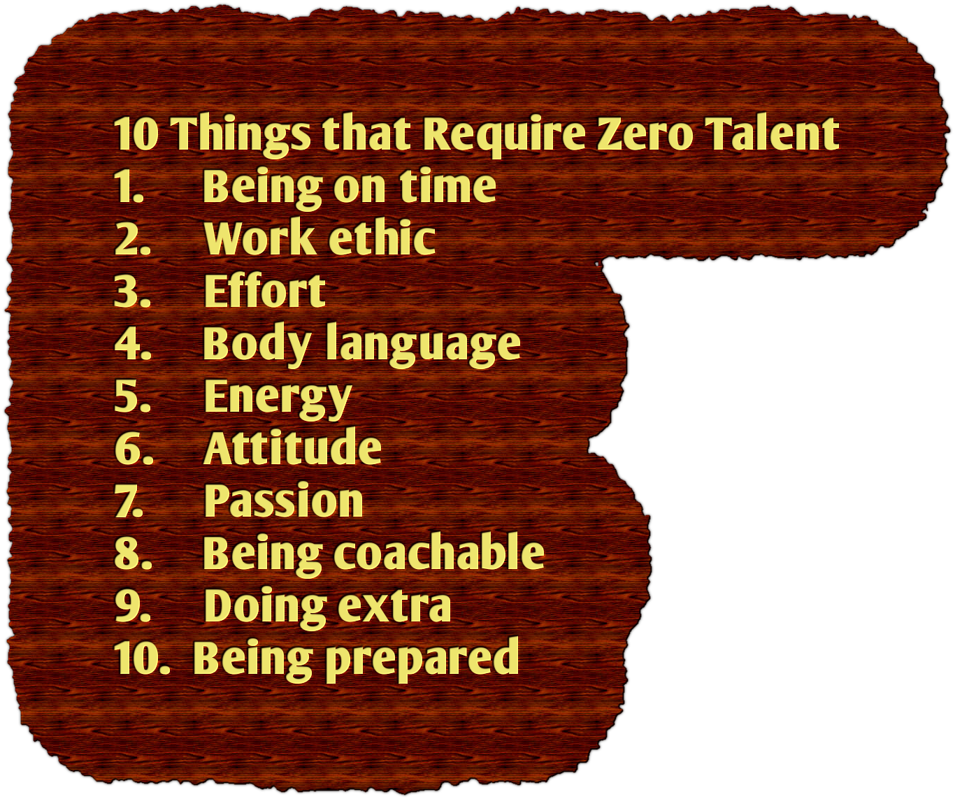 10 Things That Require Zero Talent