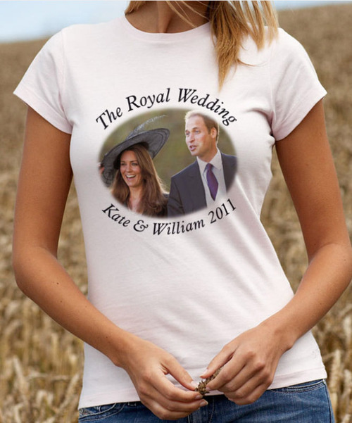 No Official Wedding T-Shirt, But Make Your Own