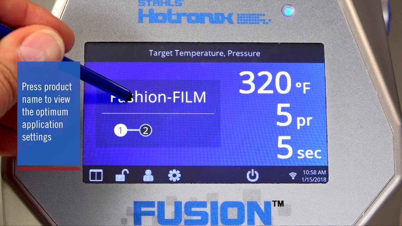 Hotronix Fusion IQ Video